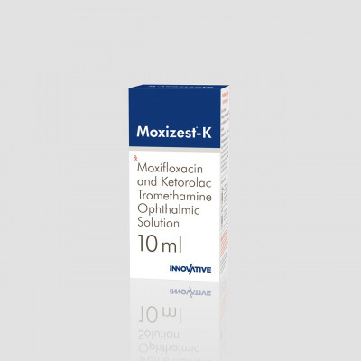 Moxifloxacin Hydrochloride 0.5% w/v & Ketorolac Tromethamine 0.4% w/v Eye Drops