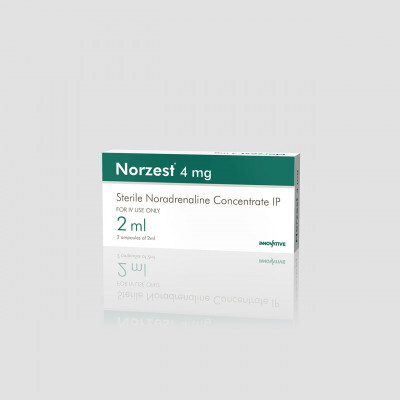 Noradrenaline Bitartrate Injection 4 mg / 2 ml