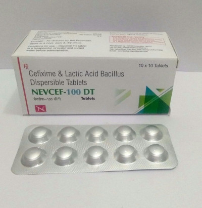 Cefixime with Lactic Acid Bacillus DT