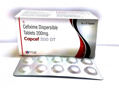 Cefixime 200 mg Dispersible Tablets