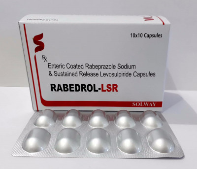 Rabeprazole 20 mg  + levosulpiride 75 mg