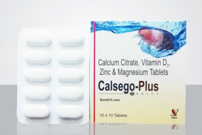 Calcium Citrate 1000mg + Magnesium 100mg + Zinc 4mg + Vitamine D3 200 i.u. Tablet