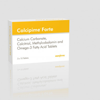 Calcium Carbonate 500 mg, Calcitriol  0.25 mcg, Methylcobalamin 1500 mcg, Omega3 Triglycerides 150 mg (Eicosapentaenoic Acid 90 mg, Docosahexaenoic Acid 60 mg), Folic Acid 400 mcg, Disodium Tetraborate equivalent to Elemental Boron 1.5 mg Tablets