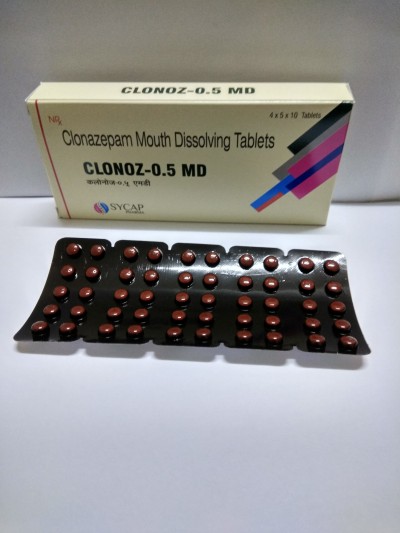 Clonazepam 0.5 mg Mouth Dissolving tablets