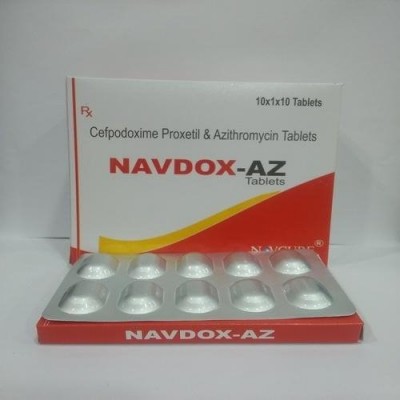 MANUFACTURER OF CEFPODOXIME PROXETIL 200MG & AZITHROMYCIN 250MG