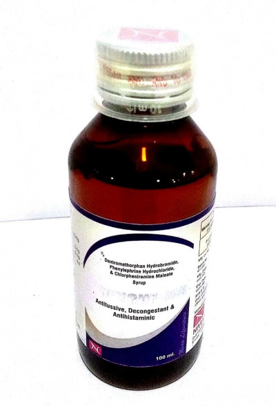 Dextromethropen Hbr+CPM+Phenylephrine Hcl+Menthol