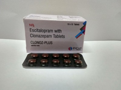 Clonazepam 0.5 mg and Escitalopram 10 mg
