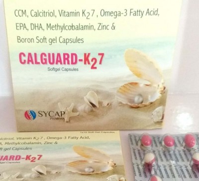 CCM, Calcitriol , Vitamin K2 7,Omega 3 fatty Acid , EPA , DHA ,Methylcobalamin Soft gel capsules