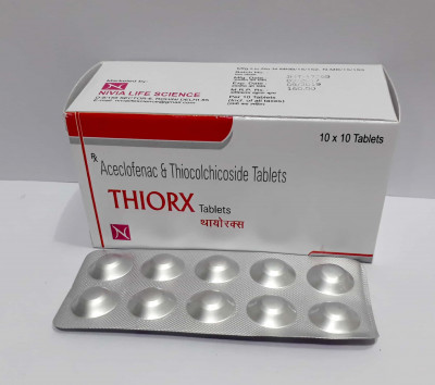 Aceclofenac +Thiocolchicosite