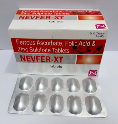 Ferrous ascorbate+Folic acid  +Zinc