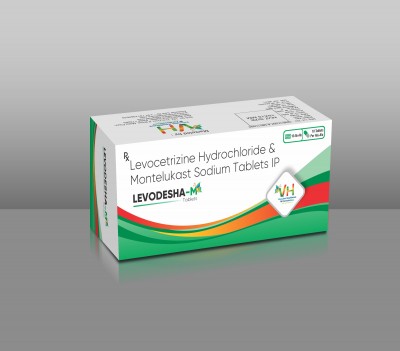 levocetirizine hydrochloride and  montelukast sodium tablet