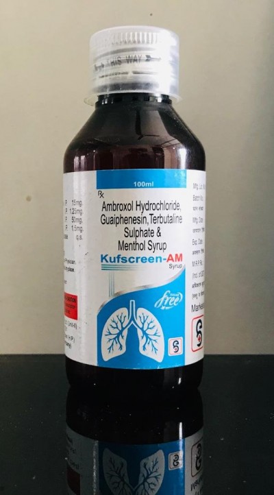 AMBROXOL HYDRPCHLORIDE TERBUTALINE SULPHATE & GUAIPHENESIN SYRUP